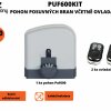 Puf600Kit - pohon posuvných bran včetně ovladačů